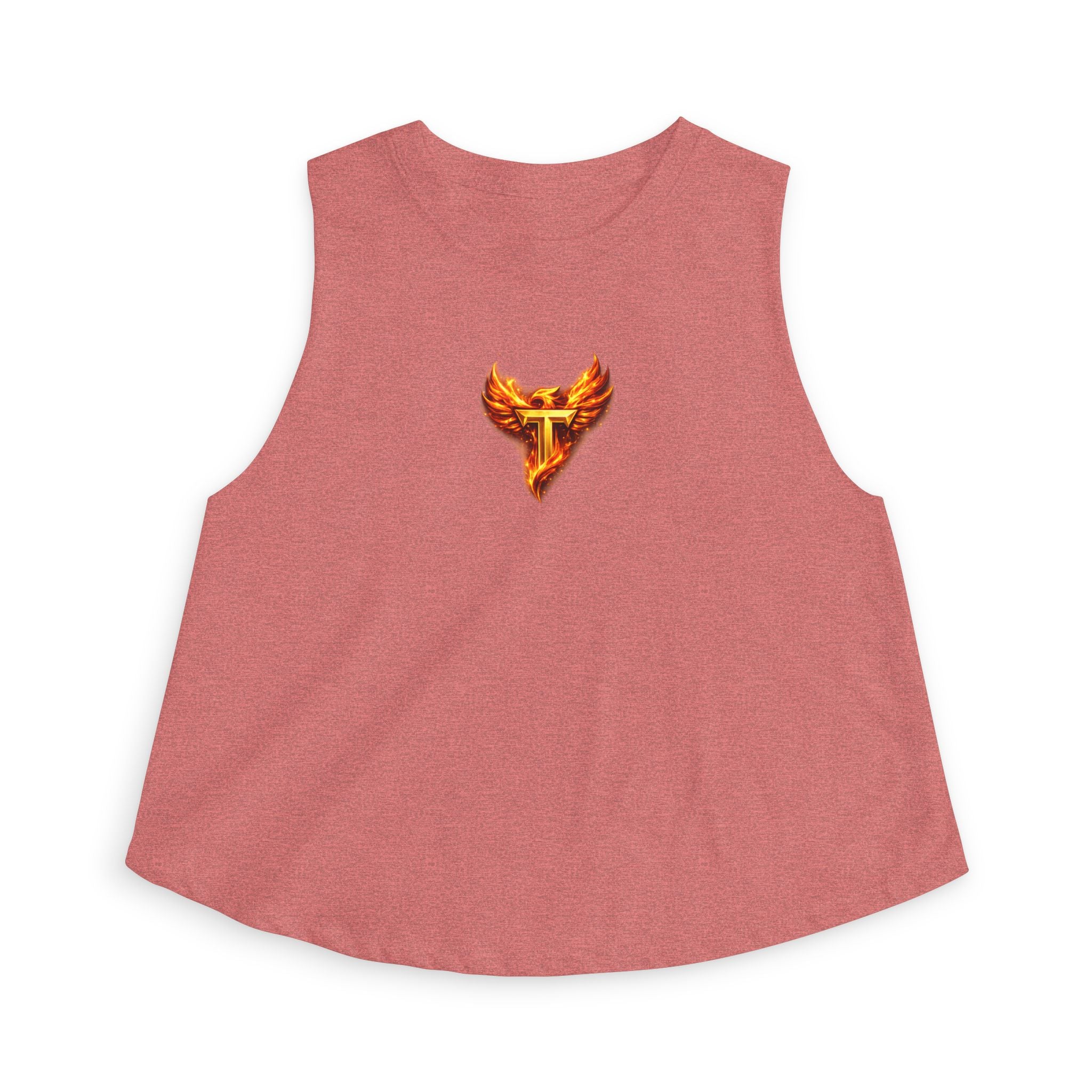 Titan Ascent Women’s Crop Top – Flaming Wings Gym Tank